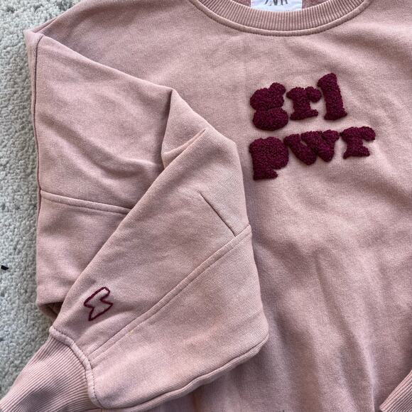 Zara Grl Power Sweatshirt 13/14Y - Picture 2 of 5